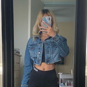 Wild Fable Crop Denim Jacket